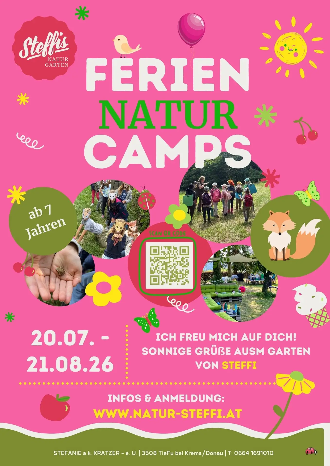 Naturcamp Sommer 2026 – Woche 4/ 10.-14.08.